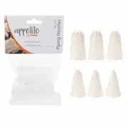 100% Genuine! D.LINE Star Plastic Pastry Piping Nozzles Set of 6!