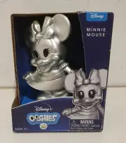 Large Woolworths Disney Boxed Silver Minnie Mouse Ooshie New