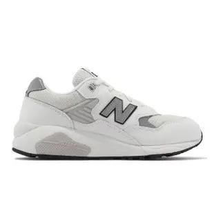 【NEW BALANCE】休閒鞋 580 男鞋 女鞋 白 灰 反光 運動鞋 緩震 NB 紐巴倫(MT580EC2-D)