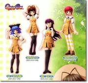 Bandai Moe A La Mode W Wish School Japanese Girl Gashapon Figure Set of 4