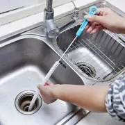 Jumper Joo Drain Snake Brush,Drain Brush for a Sink Drain, 28 Inch (71Cm), Sink
