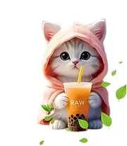 Cat Air Freshener Vent Clip,Lovely Cat Shape Car Air Outlet Aromatherapy Clip - Sea Smell Car Cartoon Aromatherapy Diffuser Automotive Interior Accessories