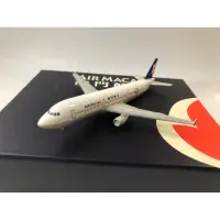 在飛比找蝦皮購物優惠-澳門航空Airbus A321飛機模型