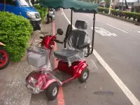 在飛比找Yahoo!奇摩拍賣優惠-三峽三竹電動車專賣店~威勝TS588電動四輪代步車~休閒車~