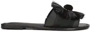 [Kenneth Cole] Womens KLS8087FB Orton Slide Sandal with Circle Fringe Detail