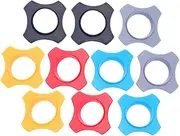 AKOOSY 10Pcs Microphone Rolling Protection Rings Durable Slip Accessories for Handheld Microphones for Ktv Outdoor Parties and Stage Performances