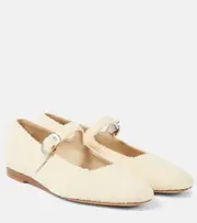 [Le Monde Beryl] Le Monde Béryl Canvas Mary Jane flats AU 8 white