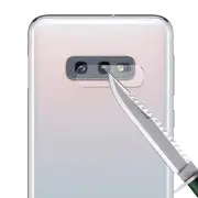 2PCS HAT PRINCE Camera Lens Cover for Samsung Galaxy S10e 0.2mm 9H 2.15D Arc Edge Tempered Glass Fil