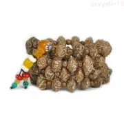Tibetan Buddhism 54 Ghost Face Bodhi Prayer Beads Mala Necklace