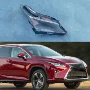 1PCS For Lexus RX350/350L/450/450L 2016-19 Right side Headlight Lens Cover+Glue (for: Lexus)