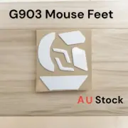 White Rounded Curved Edges Mouse Feet Skates for Logitech G903 Mouse