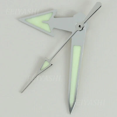 Silvery Seiko hands For Seiko Turtle Case For Seiko nh35 nh36 nh36A Movement