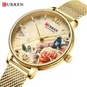 CURREN Fashion Quartz Wristwatch Diamond Dial Ladies