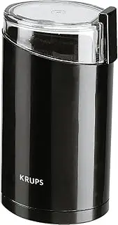 KRUPS F203 Electric Spice and Coffee Grinder with Stainless Steel Blades, 3-Ounce, Black