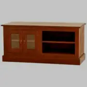CORBETT HAMPTONS SOLID MAHOGANY TV ENTERTAINMENT UNIT ETU 2 DOORS MAHOGANY