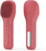 Facial Cleansing Brush Portable Waterproof Rechargeable Face Wash Brush, Electric Deep Cleaning for Men & Women (Black)