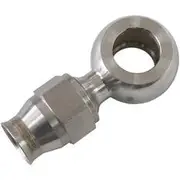 Aeroflow -4 Straight Banjo Hose End Eye Size 7/16 - AF213-04