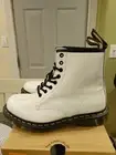 Dr Martens 1460 Smooth Leather Lace Up Boots 11822100 Women's Size 9