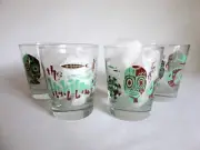 2012 HUKILAU MOOKIE SATO OLD FASHIONED GLASSWARE COCKTAIL SET (NEW) 4 GLASS