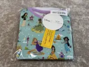 Little Sleepies Disney Princess Dreams Pajama PJ SS & Pants Set Size 7/8 NWT