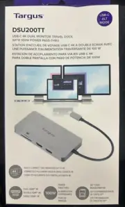 Targus USB-C Dual HDMI 4K Docking Station with 100W PD Pass-Thru ( DOCK423B )