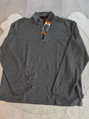 Gerry Long Sleeve 1/4 Zip Pullover For Men XXL