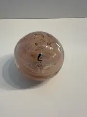 Alessandro Coppola Murano Art Glass Paperweight 2.75" - Made In Italy