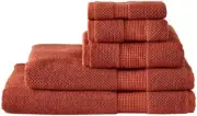BNWT MyHouse 'Maui' hand towel & bath towel - clay orange