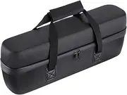Cycling Rear Seat Bag - Battery Bag | Fireproof Explosionproof Battery Bag | Waterproof Cycling Organizer Pannier | Hard Case Biking Rear Seat Organizer for Water Bottles, Towels, Cell Phones
