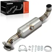 Left Catalytic Converter Kit Direct-Fit Compatible with Ford F-150 F150 2009 2010 4.6L, RWD Only, E.P.A. Compliant