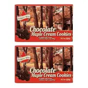 Turkey Hill 100% Pure Canadian Premium Maple Syrup Creme Chocolate Cookies 2 BOX