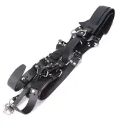 US Camera Strap Leather Double Shoulder Harness Straps For DSLR Cameras Home Use