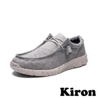 在飛比找森森購物網優惠-【Kiron】 手工帆布鞋厚底帆布鞋/時尚英倫風百搭休閒舒適