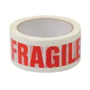 GA261854 191480 TS478 FIXMAN Packing Tape 'Fragile' 48mm x 66m Ironmongery Tapes