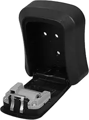 jojofuny 1 set Combination Key Storage Box Wall Mount Key Lock Box for Outdoor Indoor Use Shell with Large Capacity for House