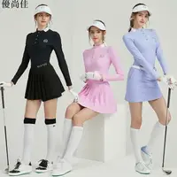 在飛比找樂天市場購物網優惠-高爾夫球衣女 高爾夫球衣 休閒運動套服女 BG高爾夫服裝女裝