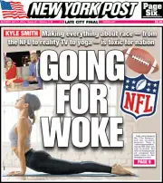 NEW YORK POST NEWSPAPER GOING FOR WOKE DOWNWARD VIRAL 7/17/21