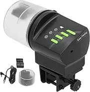 Automatic Fish Feeder Aquarium Auto Food Dispenser Rechargeable 5V Intelligent Timing Device Tank for Vacation Timer