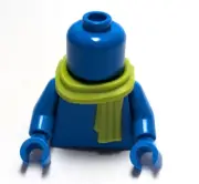 Lego - Minifigure Utensil - Lime Green, Scarf