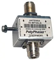 PolyPhaser IS-MF50LN Type N Impulse Suppressor 980MHz-2.6GHz Lightning Arrestor