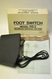 Olympus Pearlcorder foot switch model RS 2 for their S or SD model. New