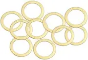 Aeroflow Brass Crush Washer Metric M24 24mm Id Suit M24 Thread 10 Pac - AF181-24