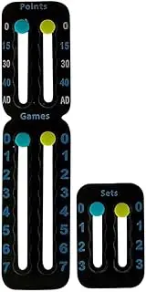 GETBSTOOP Tennis Score Keeper for Racket and Padel, Tennis Score Counter, Portable Tennis Racket and Padel Scorekeeper Tennis, Easily Mounted Small Score Board to Keep Score of Points
