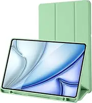 Case for Samsung Galaxy Tab S6 Lite Tablet with Pencil Holder(SM-P620N/P625N/P610/P613/P615/P619), Cover for Samsung Galaxy Tab S6 Lite 10.4 inch 2024/2022/2020 (Matcha Green)