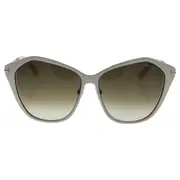 Tom Ford Tom Ford TF391 25F Lena - Ivory/Brown Gradient by Tom Ford for Women - 58-13-140 mm Sunglasses