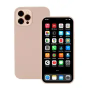 iPhone 12 Pro Max Compatible Case Cover with Premium Silicone - Pink Sand