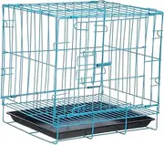 BESPORTBLE Iron Material Pet Cage Folding Dog Cages for Poodle Compact and Easy to Carry Ventilation for
