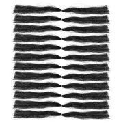 12Pcs 250 Strands Crystal Flash Line Fly Fishing Tying Material, Black