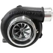 Aeroflow Boosted 5855.63 T3 Flange V-Band Outlet GTX3076 Black - AF8005-3005BLK