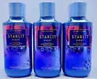 3 BATH & BODY WORKS STARLIT NIGHT 24 HR MOISTURE BODY LOTION SHEA BUTTER 8 oz
